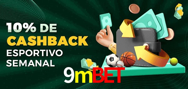 10% de bônus de cashback na 9mbet